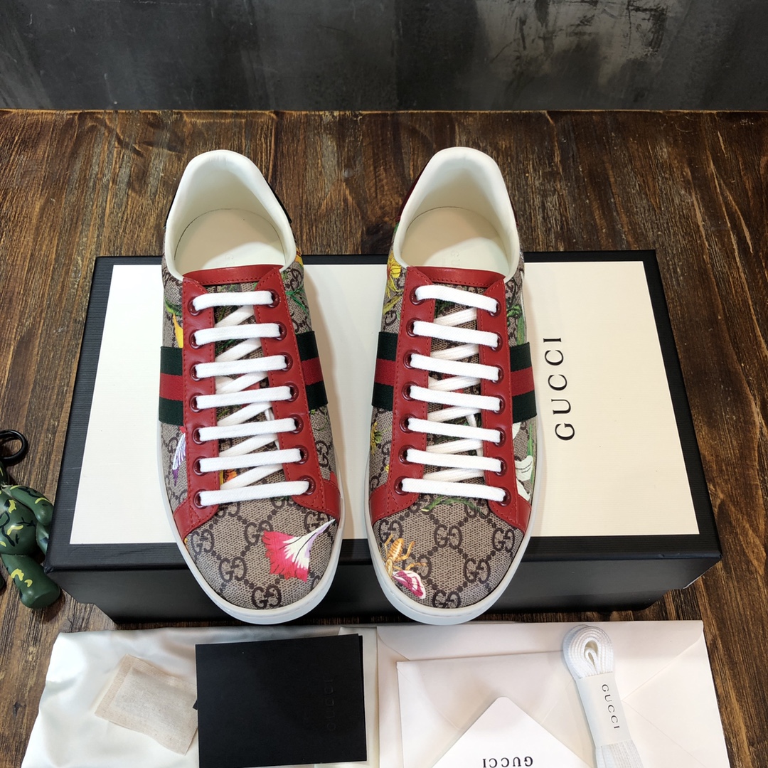 Gucci Ace embroidered sneaker 63 - vstockx