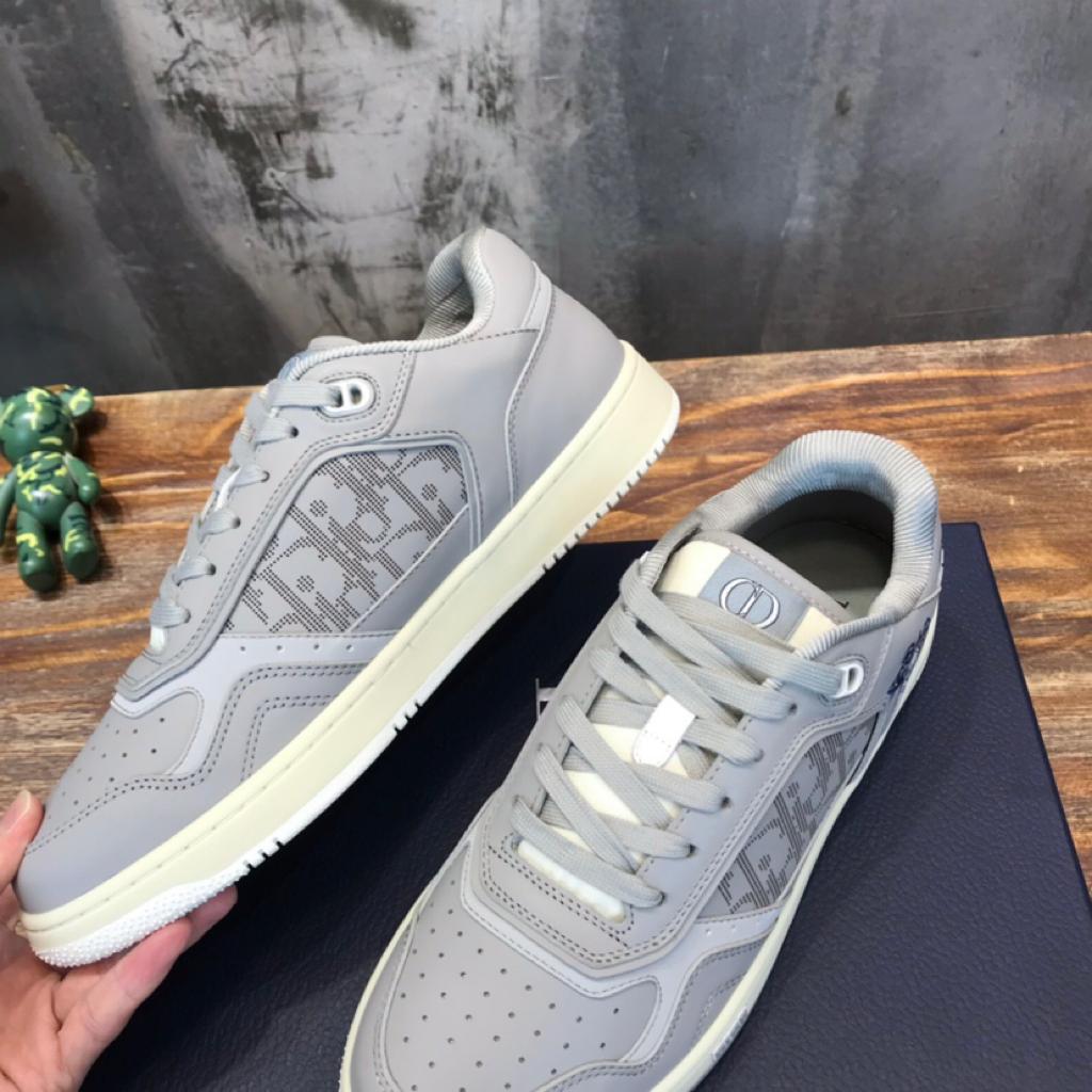 Dior B27 Kenny Scharf Low Top Blue Tiger Print - vstockx