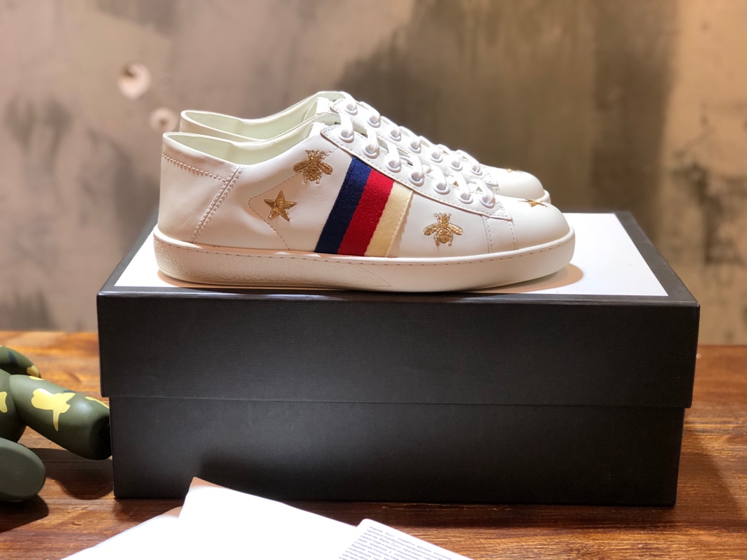 Gucci Ace Bees and Stars (W) - vstockx