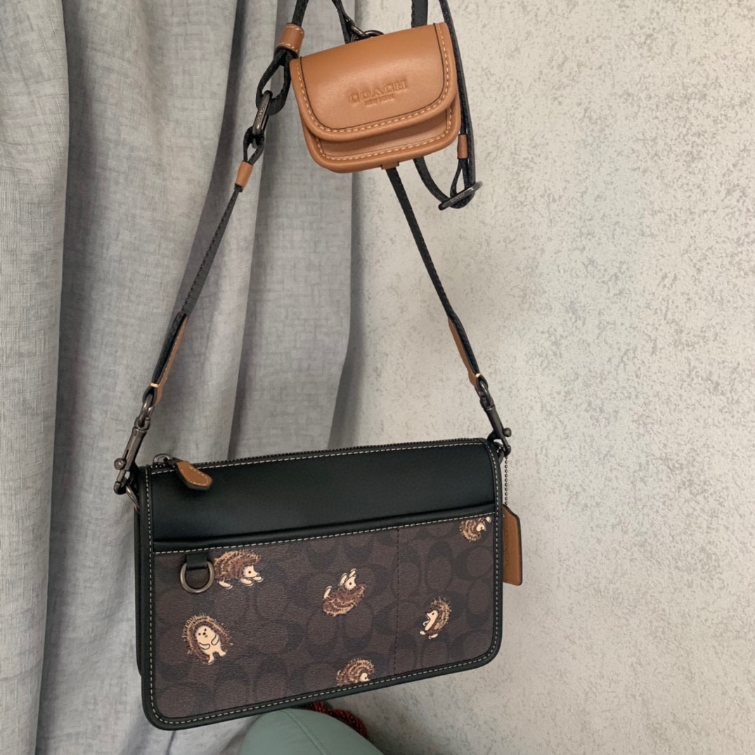 Handbags Coach CC131 size:25*16*5.5cm - vstockx