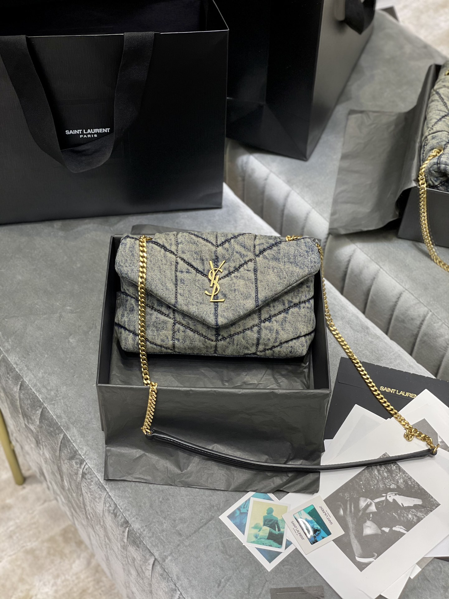 Handbags SAINT LAURENT 610436 size 23  15.8  5.8 cm - vstockx