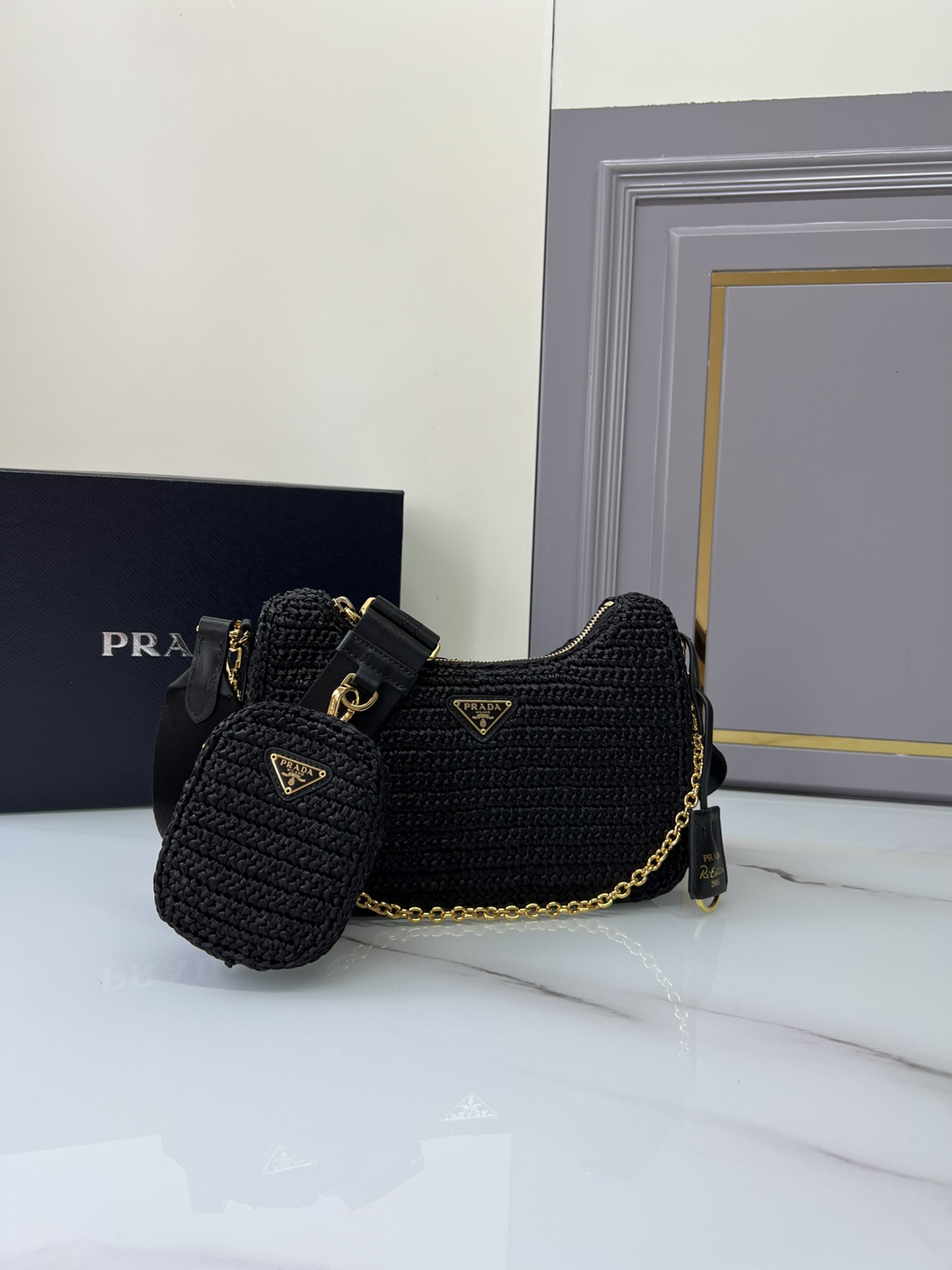 handbags prada 1BH204 23*16*7 - vstockx