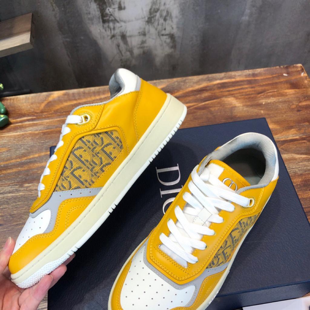 Dior B27 Low Gold-Tone White Grey - vstockx