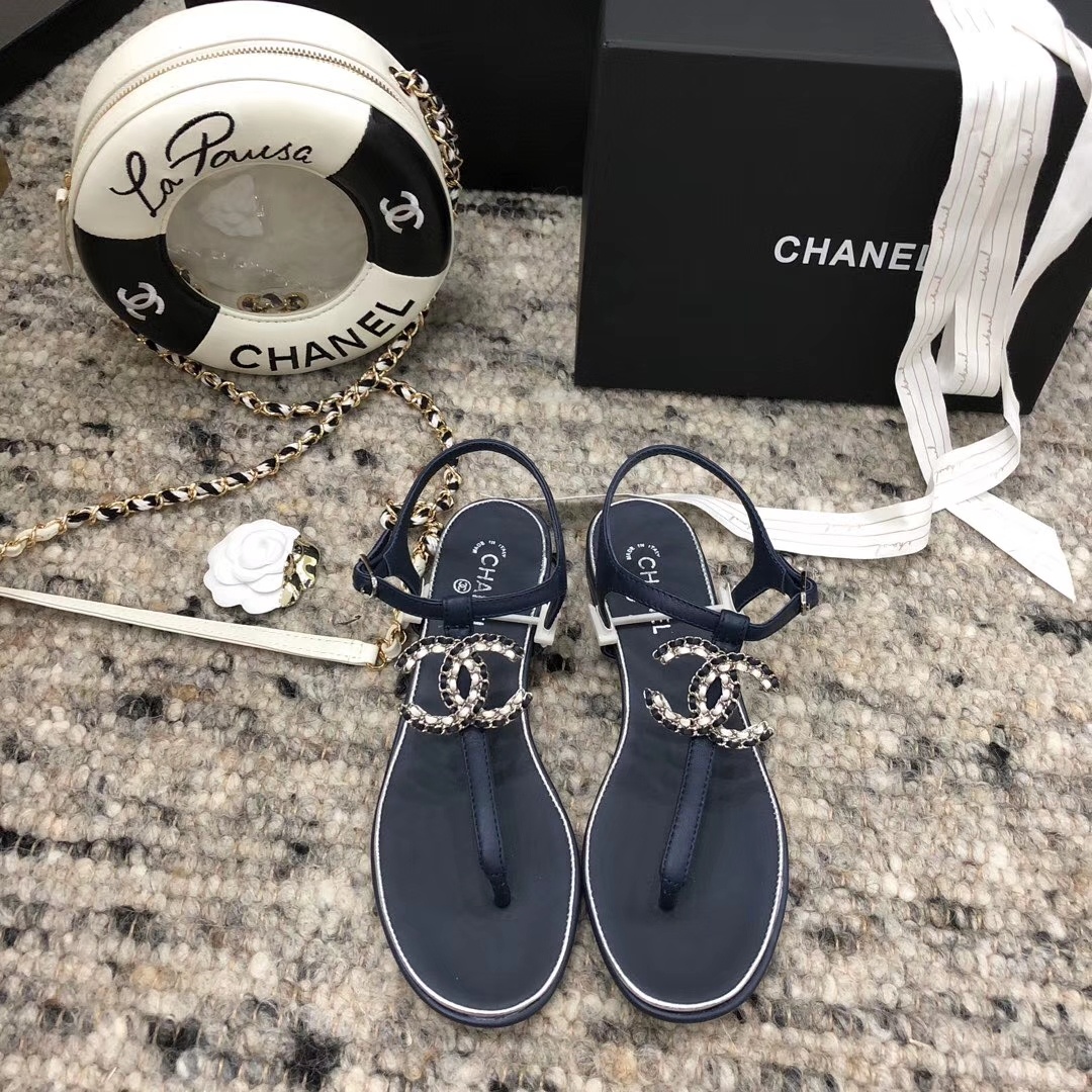 Chanel Slides 40 - vstockx