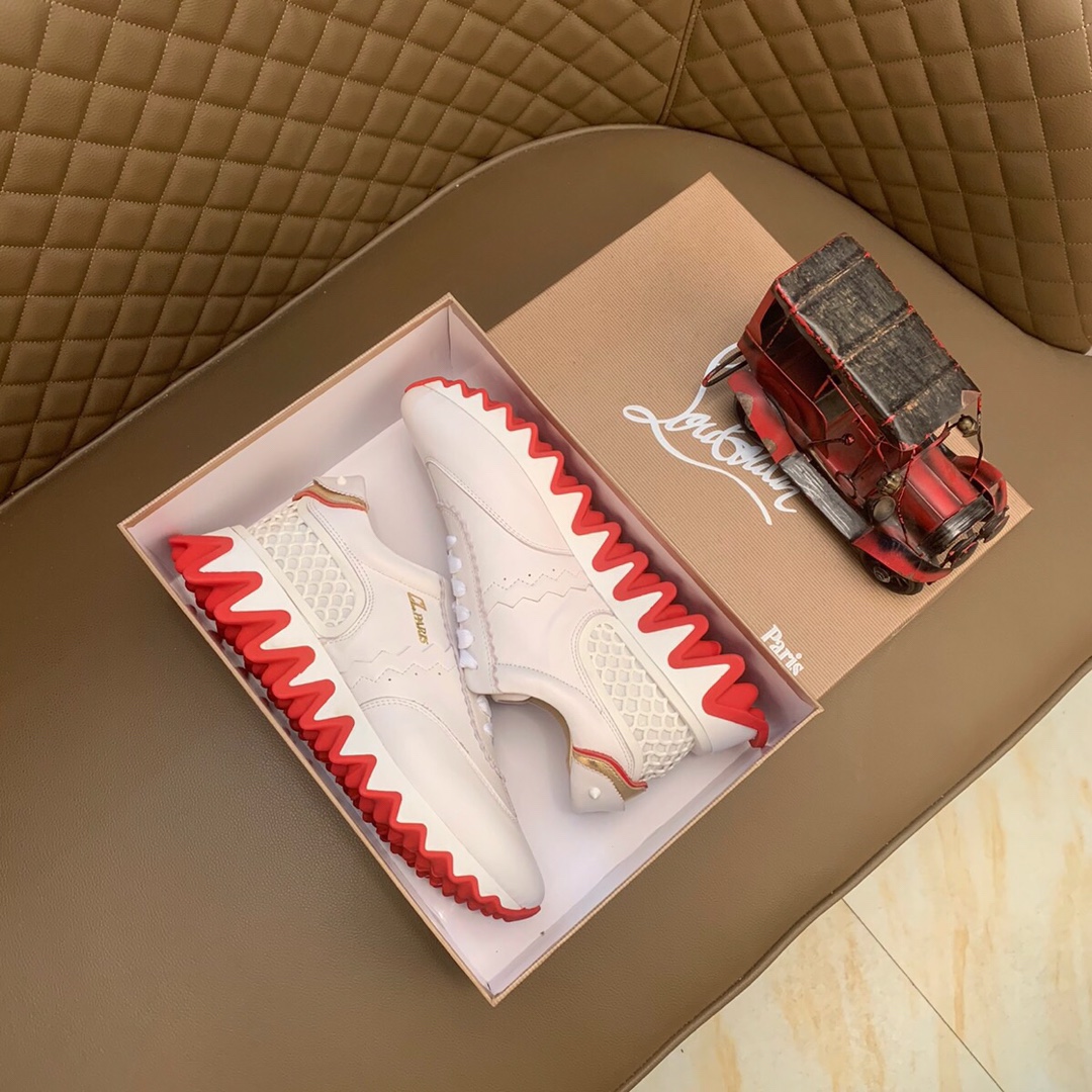 Christian Louboutin Loubishark Flat Sneakers 2 - vstockx