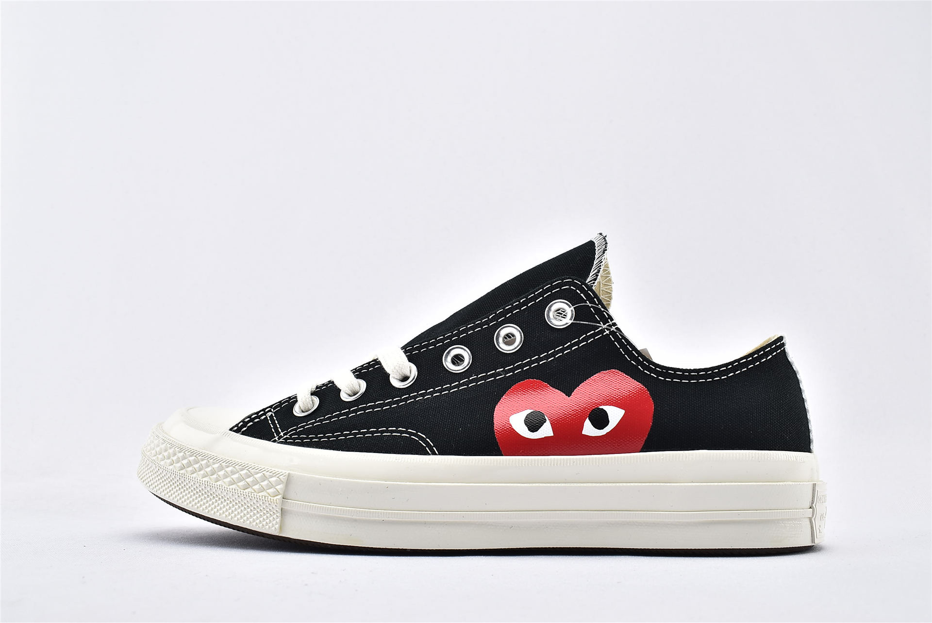 Converse Chuck Taylor All-Star 70s Ox Comme des Garcons PLAY Black - vstockx