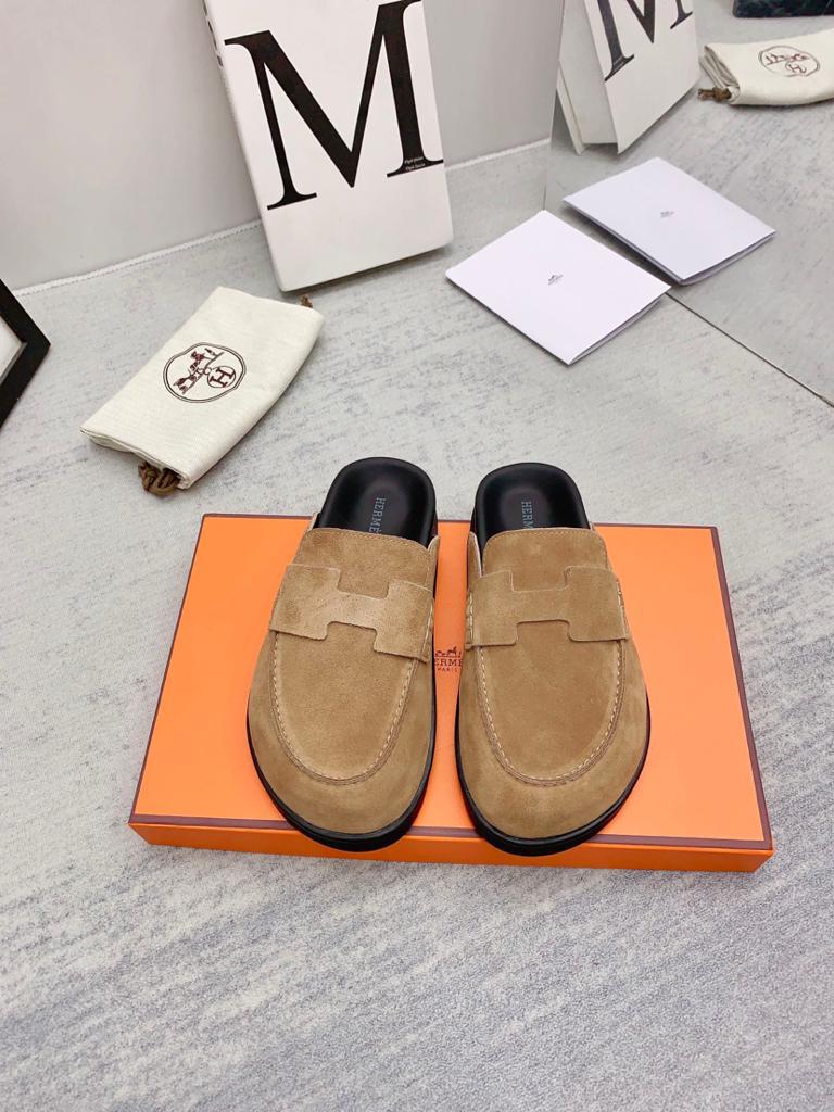 Hermes Go mule Beige Argile - vstockx