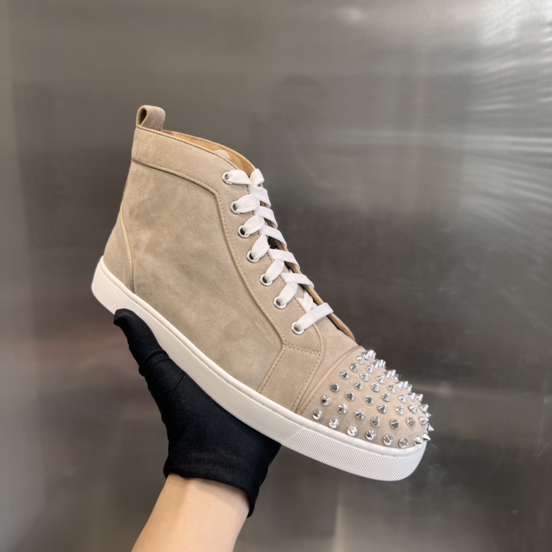 Christian Louboutin Louis Junior Spikes Orlato Flat Sneakers 68 - vstockx
