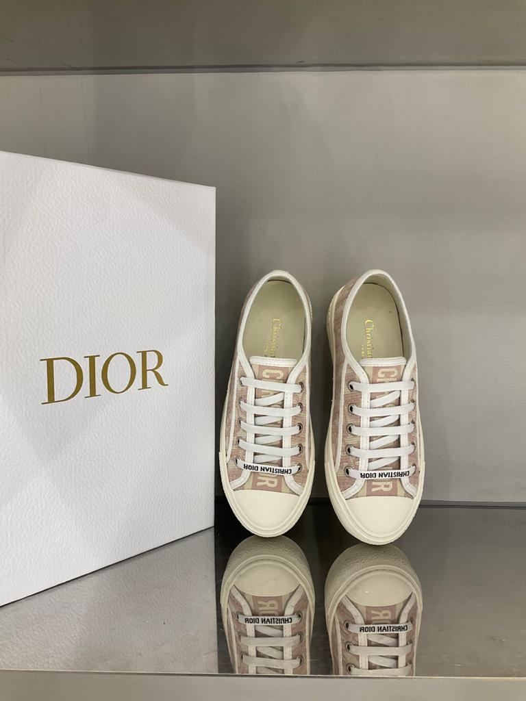 Dior Walk'N'Dior Nude Oblique Embroidered - vstockx