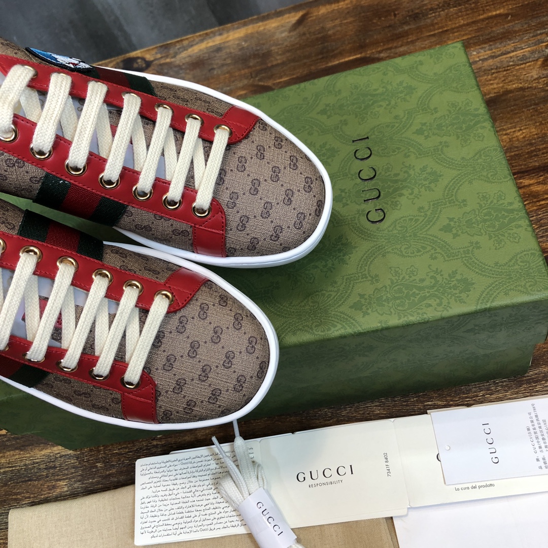 Gucci x Doraemon Ace Monogram - vstockx