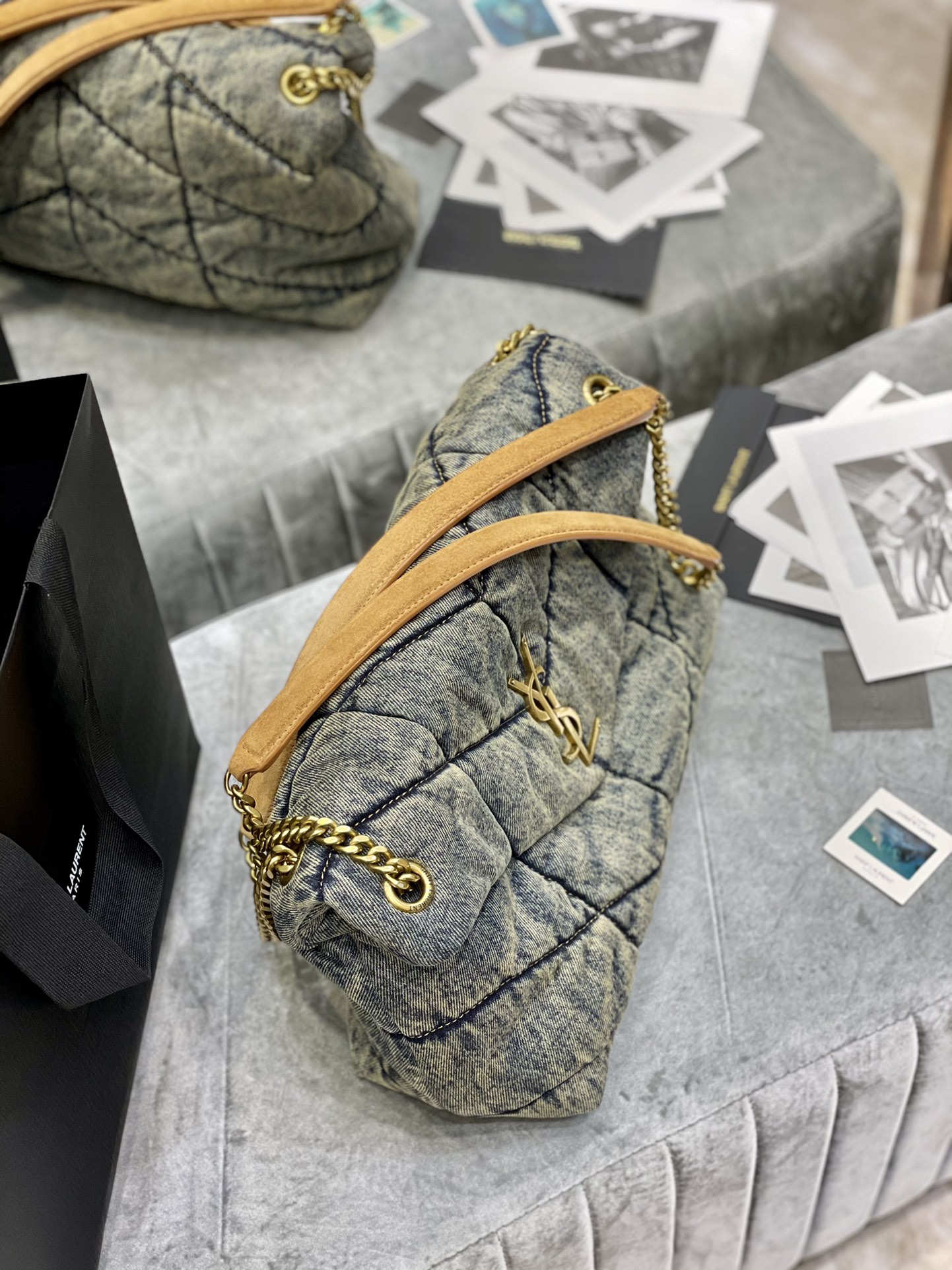 Handbags SAINT LAURENT 577476 size 35  23  13.5 cm - vstockx