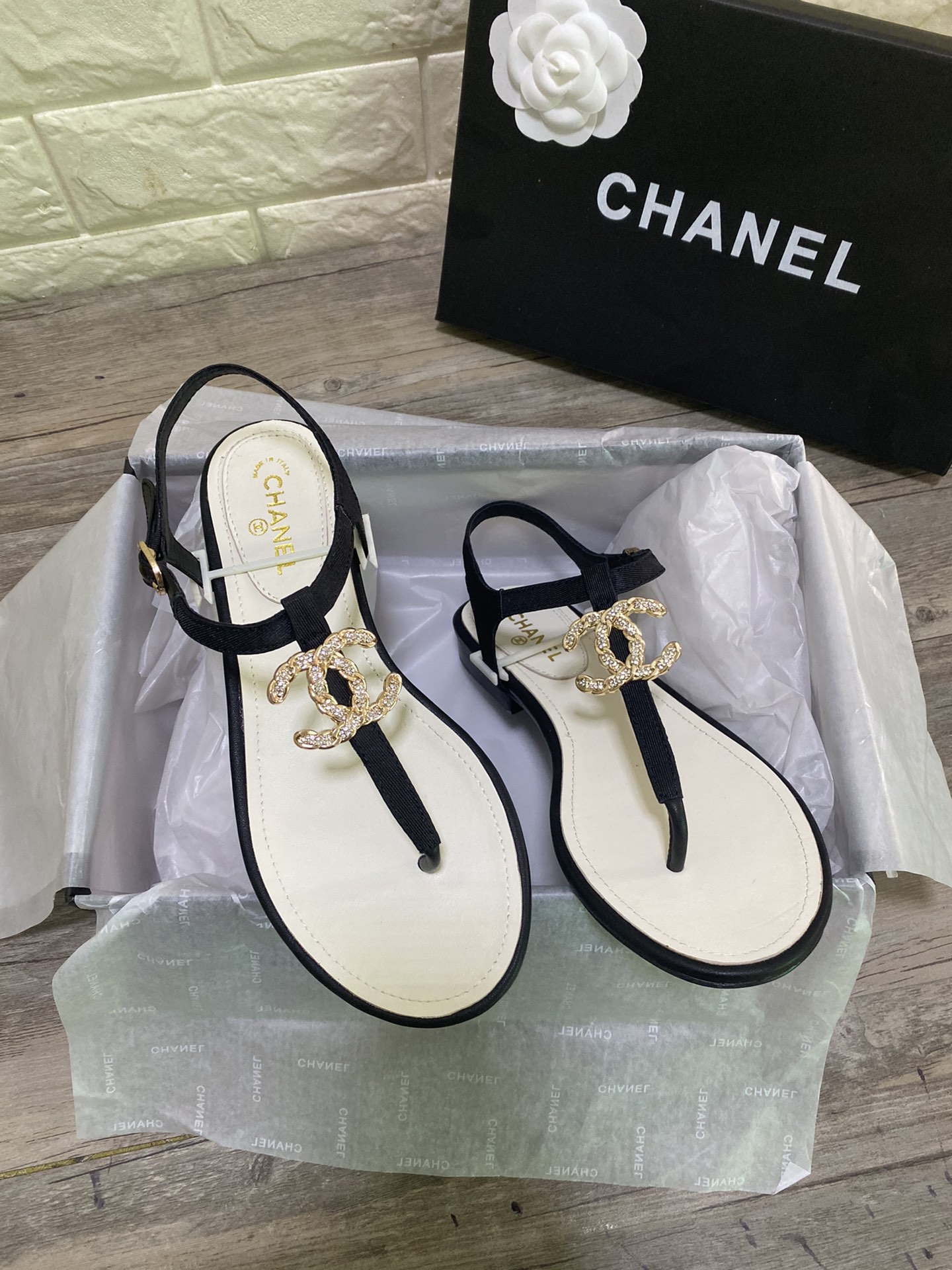 Chanel Slides 45 - vstockx