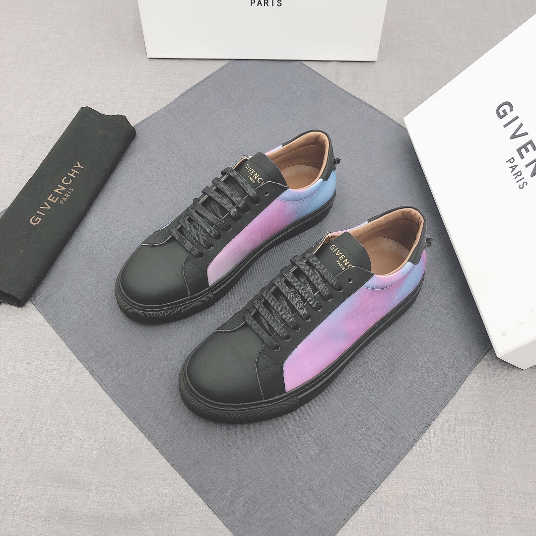 Givenchy Urban Street Logo-print Leather Sneakers 52 - vstockx