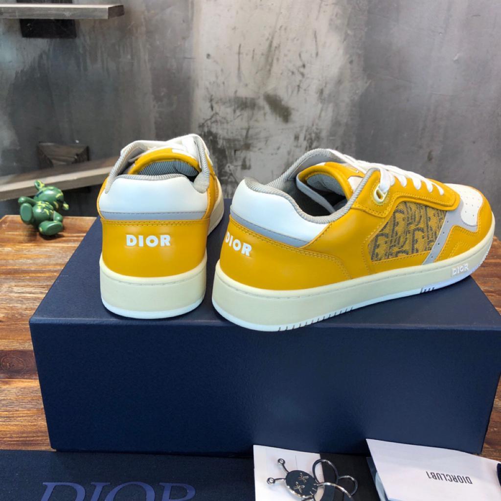 Dior B27 Low Gold-Tone White Grey - vstockx