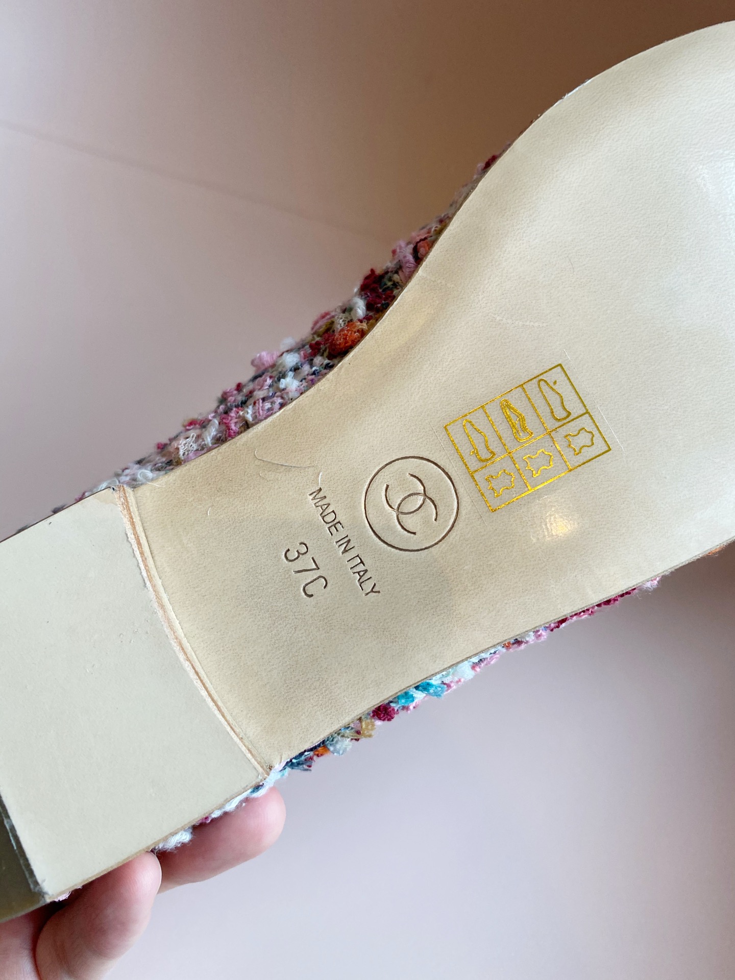 Chanel Ballerinas Fabric & Grosgrain 19 - vstockx