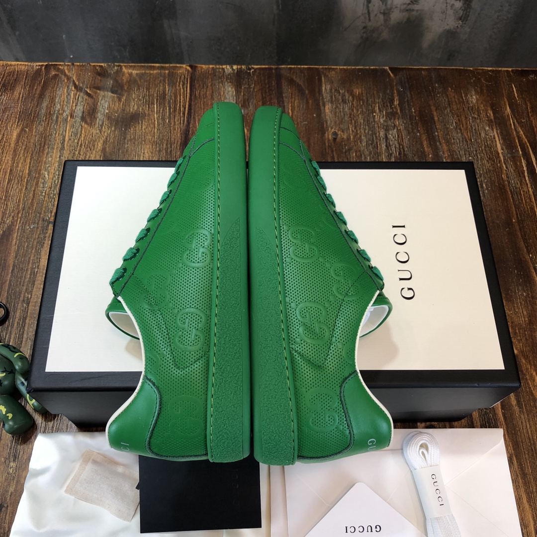 Gucci Ace Green GG - vstockx