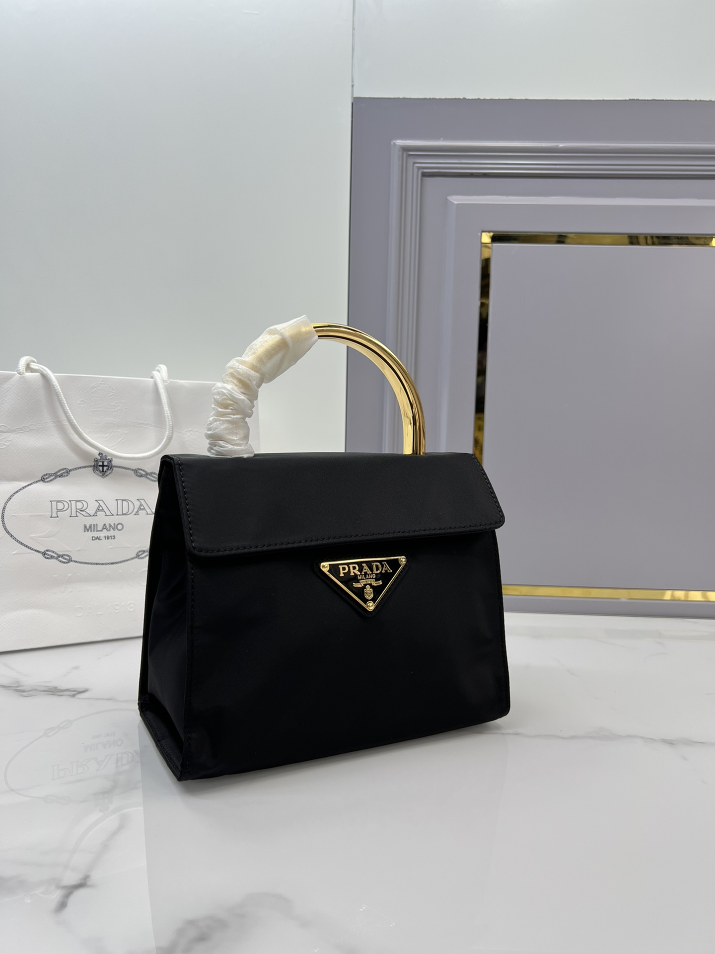 handbags prada 1BH608 size:21*17*12 - vstockx