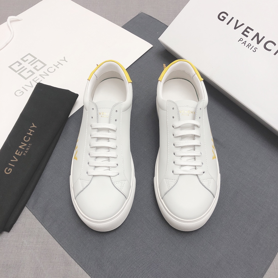 Givenchy Urban Street Logo-print Leather Sneakers 49 - vstockx