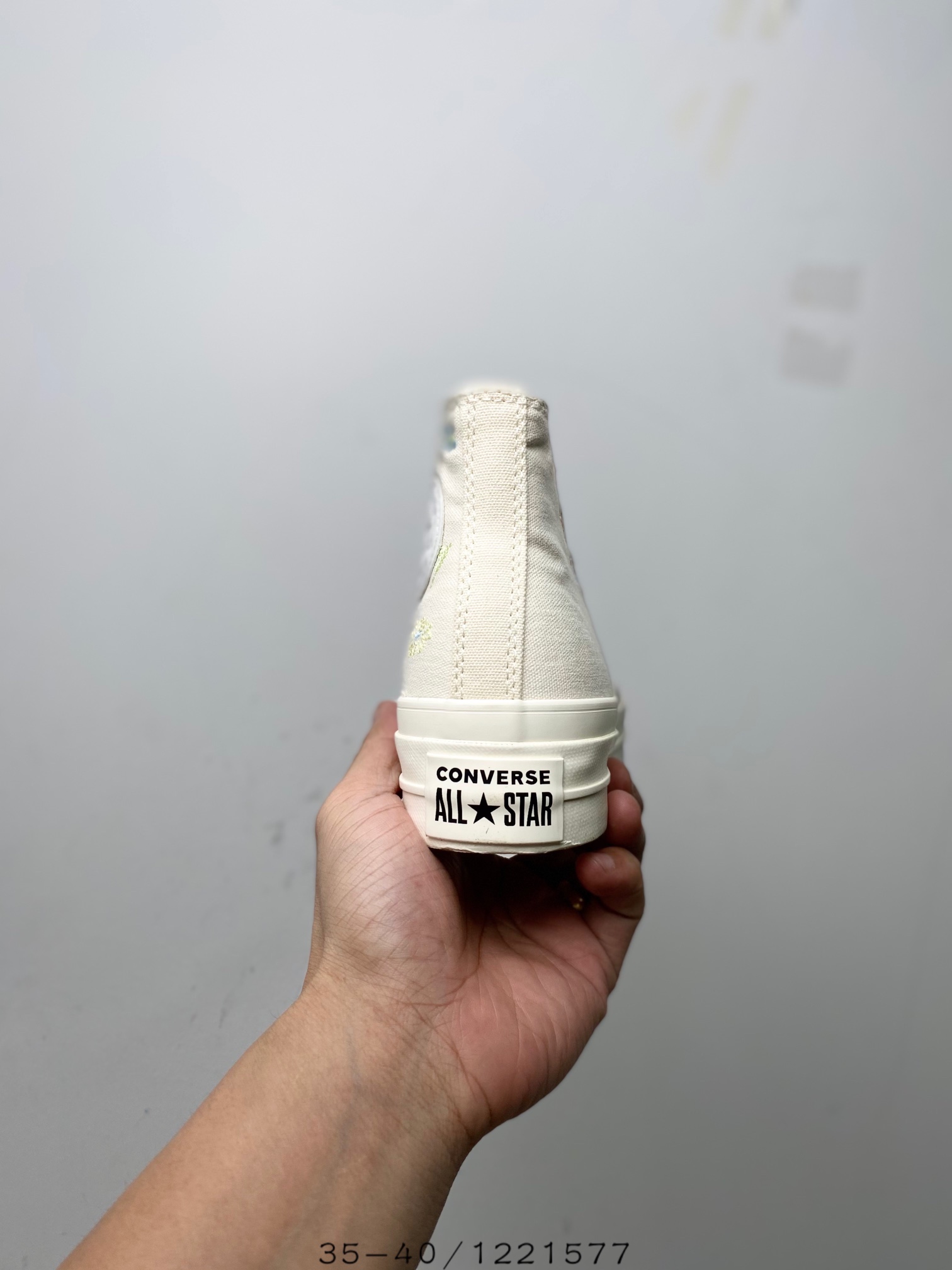 Converse Chuck Taylor All-Star Lift Hi Things To Grow Egret - vstockx