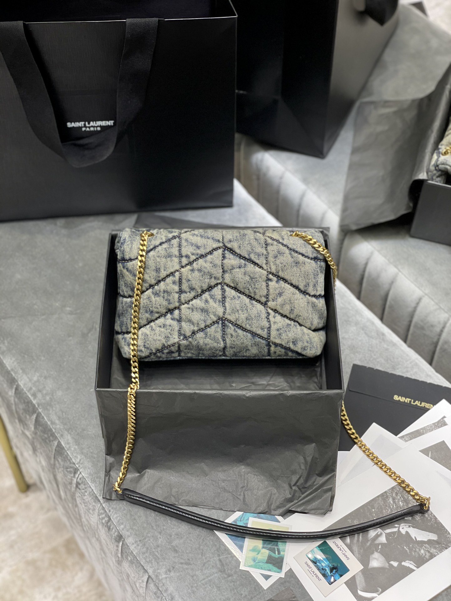 Handbags SAINT LAURENT 610436 size 23  15.8  5.8 cm - vstockx