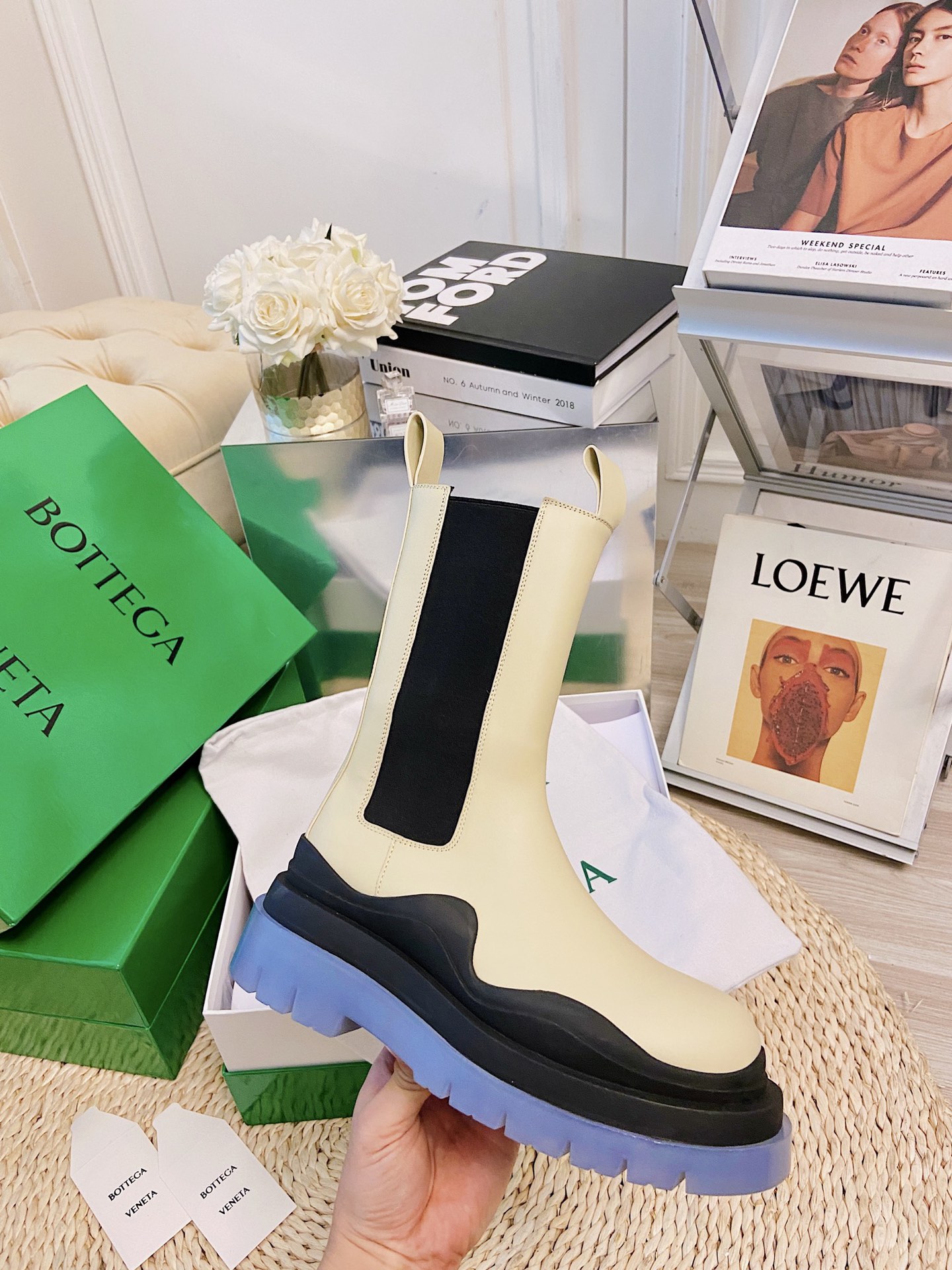 Bottega Veneta Boots 32 - vstockx