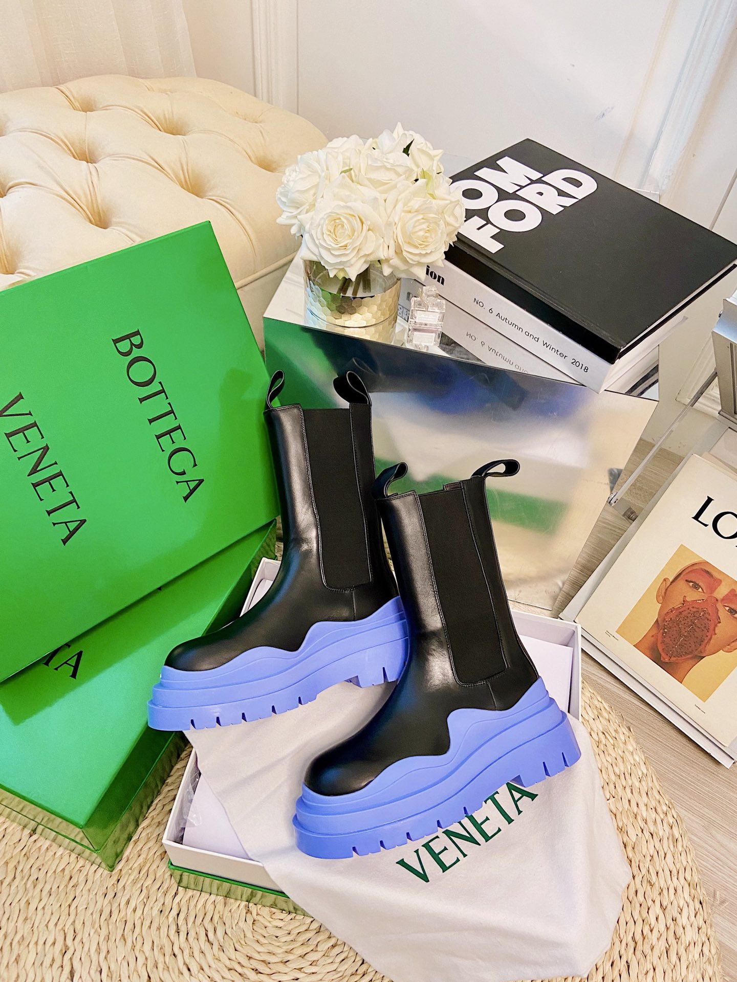 Bottega Veneta Boots 32 - vstockx