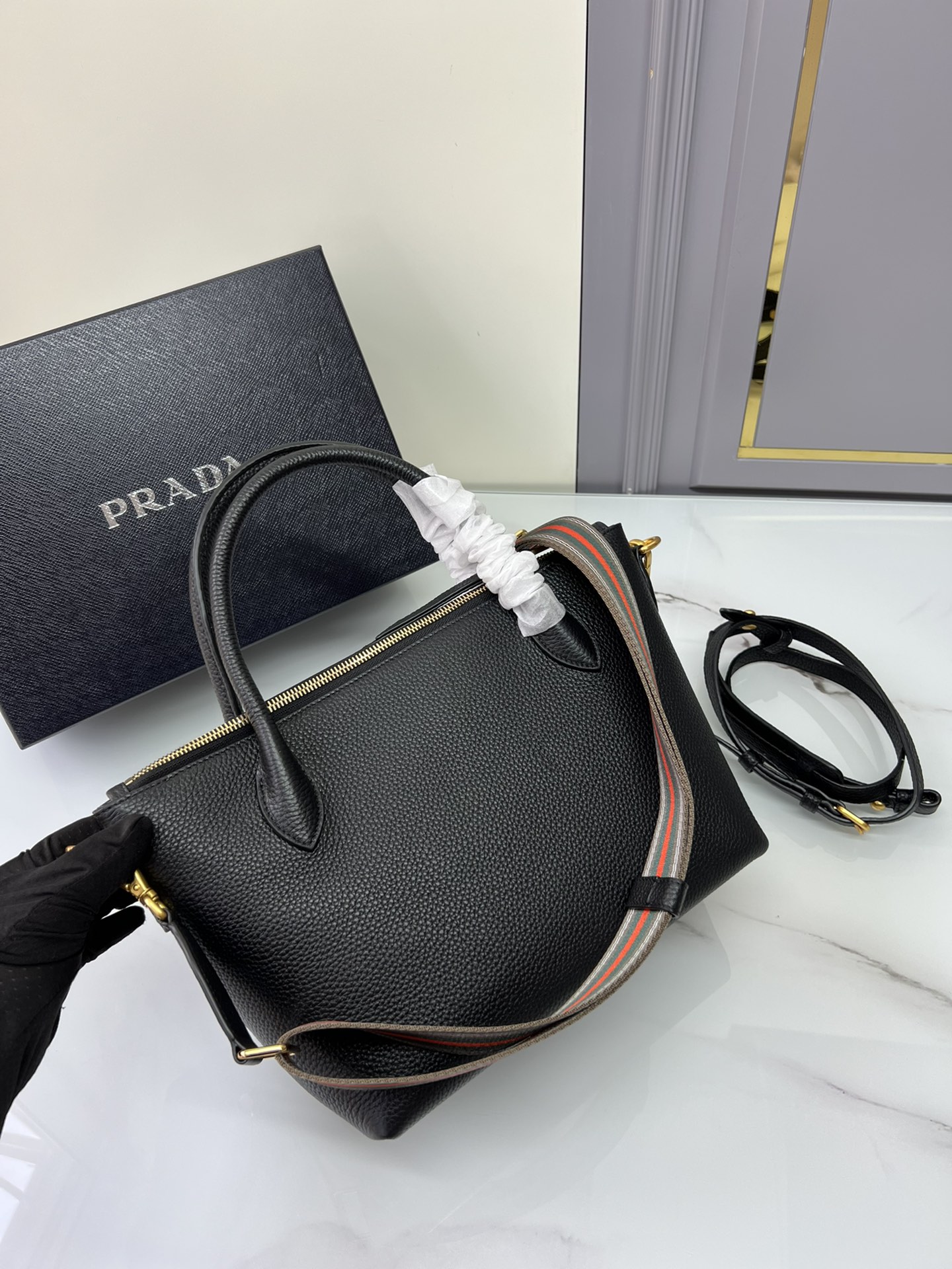 handbags prada 1BA111 24*19*12 - vstockx