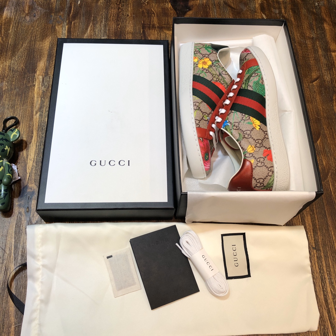 Gucci Ace embroidered sneaker 64 - vstockx