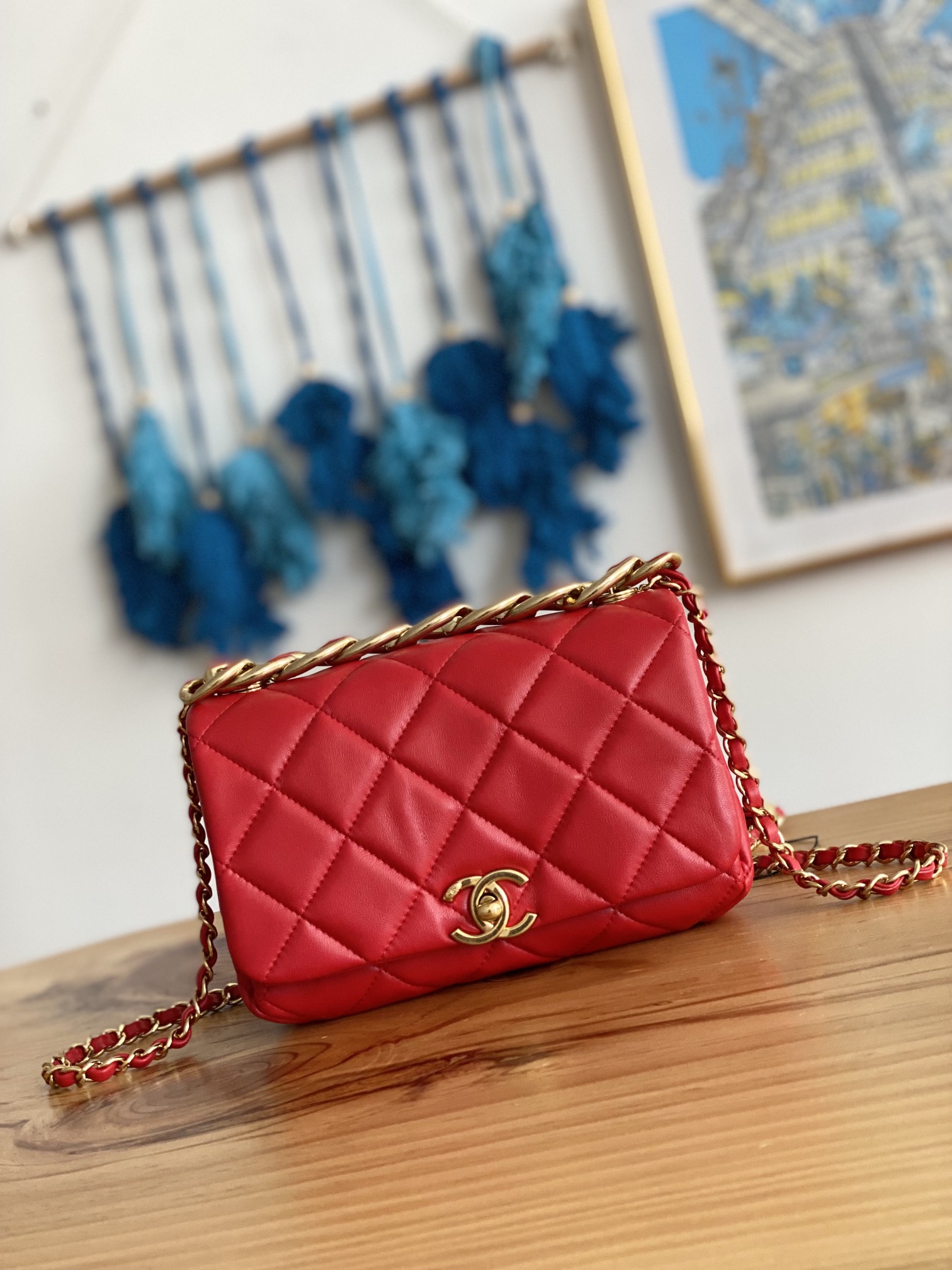 Handbag Chanel 3366 size 21X13X10 Cm - vstockx