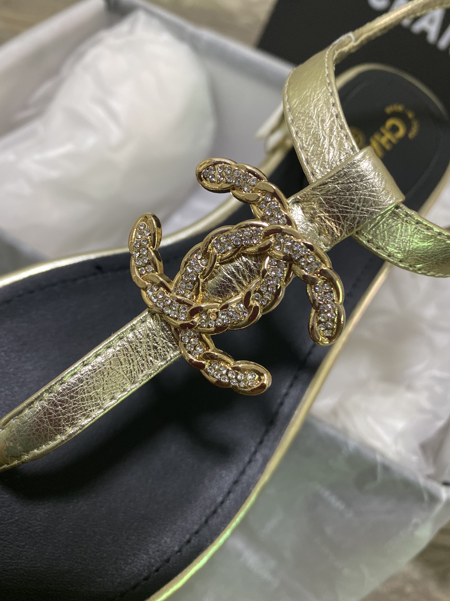 Chanel Slides 44 - vstockx