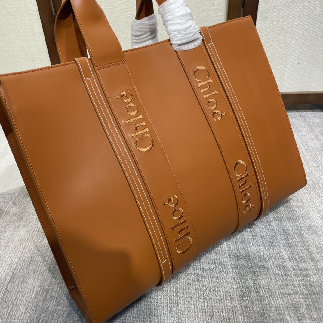 Handbags Chloe 22S Woody 6067 size:45*33*13 cm - vstockx