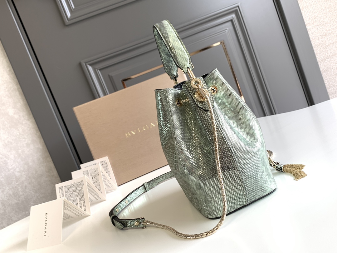 Handbags Bvlgari Sprpenti Forever size:16*11*19 cm - vstockx