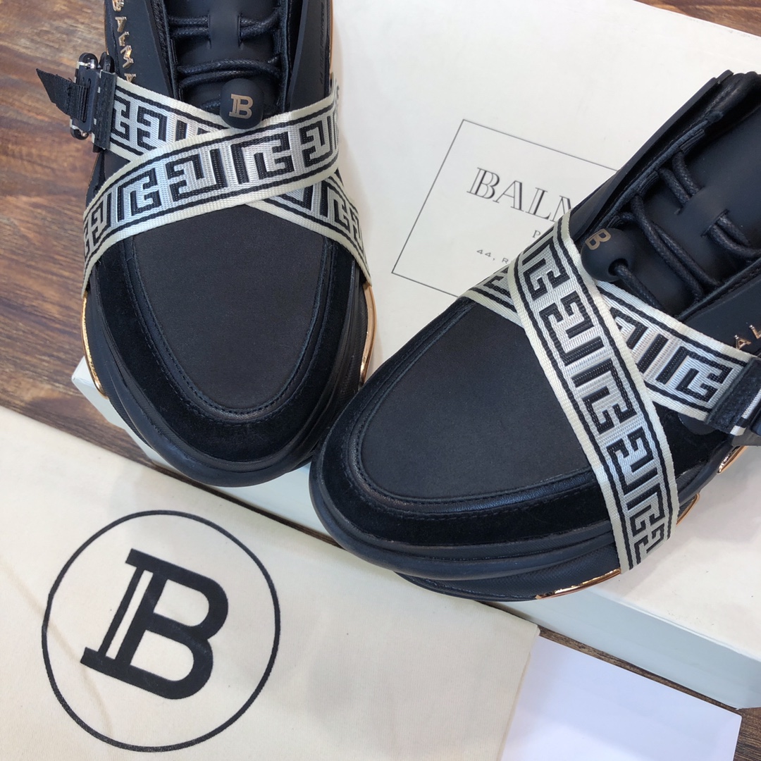 Balmain B-Bold trainers 17 - vstockx