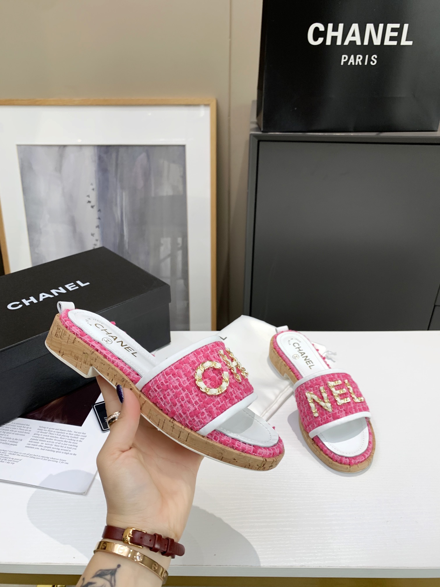 Chanel Slides 22 - vstockx