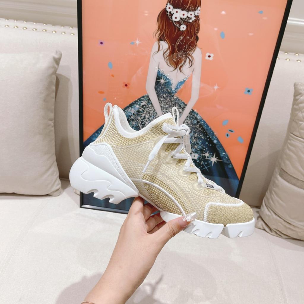Dior D-Connect Gold-Tone White (W) - vstockx
