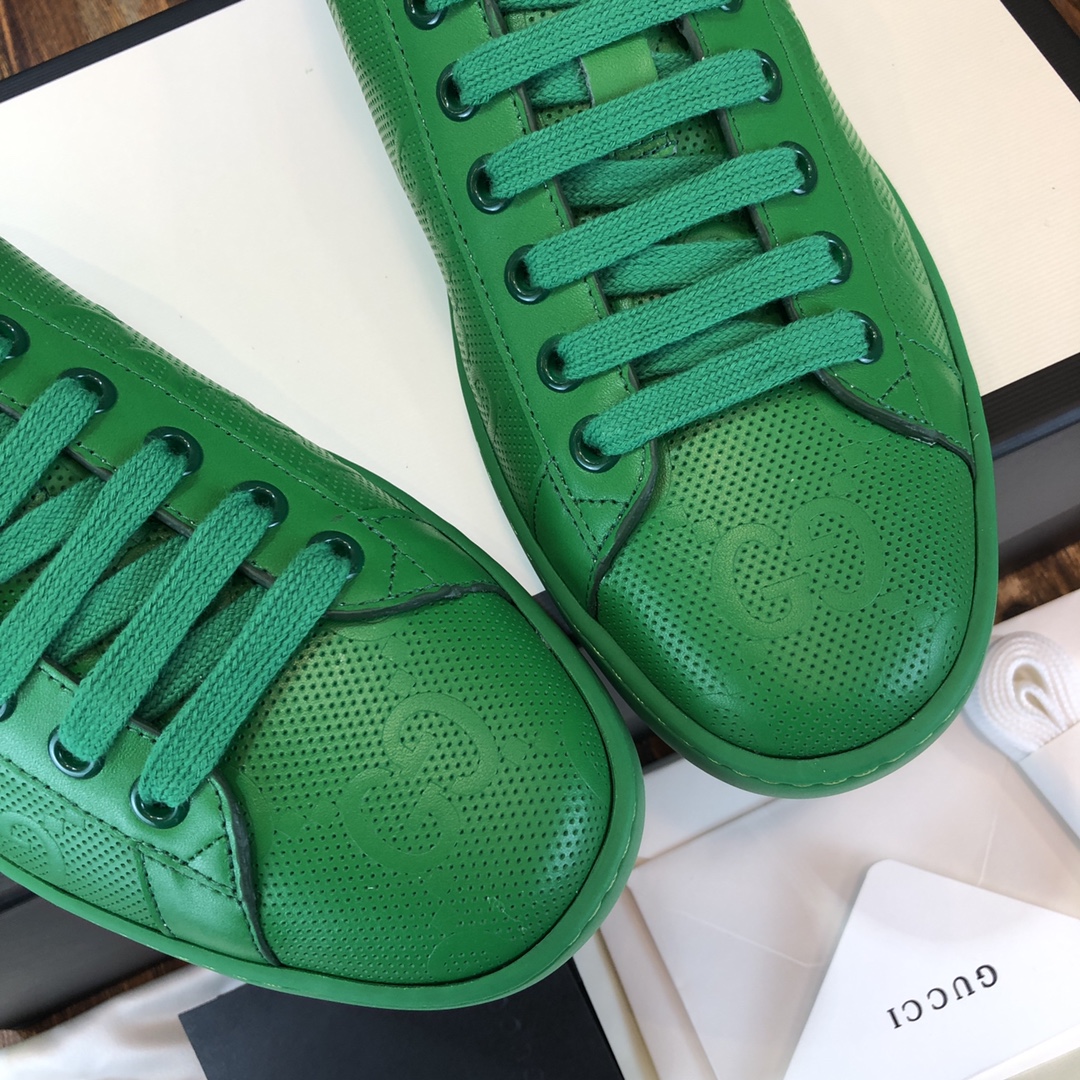 Gucci Ace Green GG - vstockx
