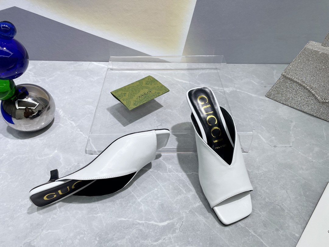 Gucci Women's mid-heel open-toe pump WOMEN 3 - vstockx