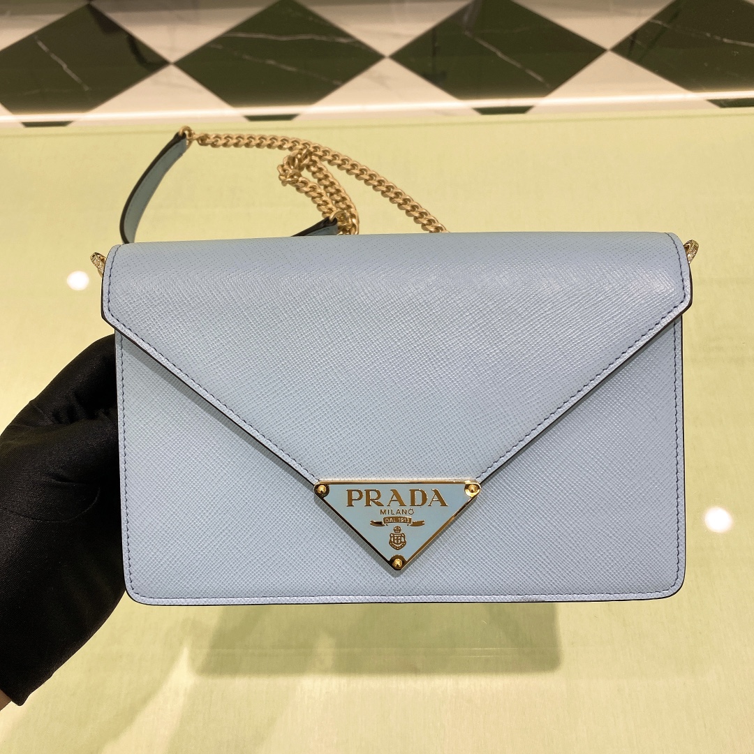 handbags prada 1BD318 size:21.5*4*14 - vstockx
