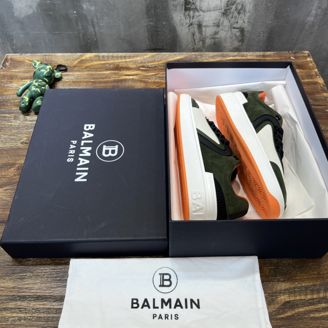 Balmain B-Court sneaker 49 - vstockx