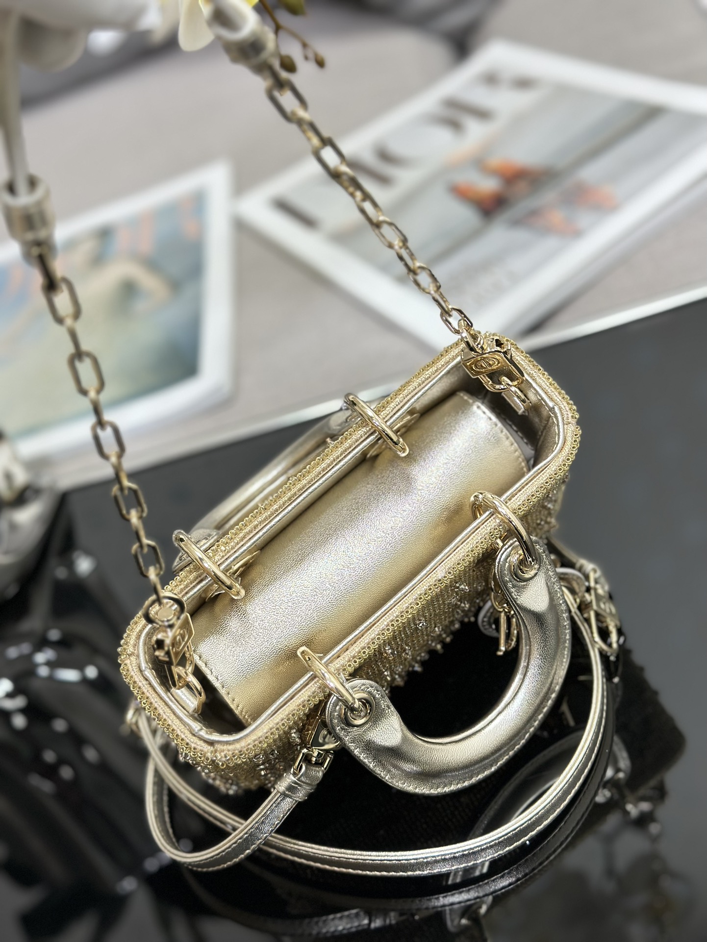 Handbags Lady Dior S0910 size:16*9*5 cm - vstockx