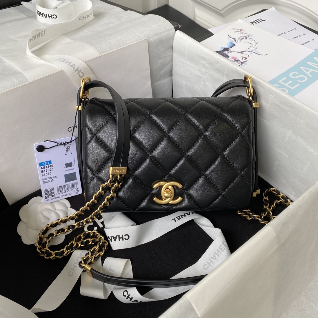 Handbags Chanel AS4340 size:12.5X19X6 cm - vstockx