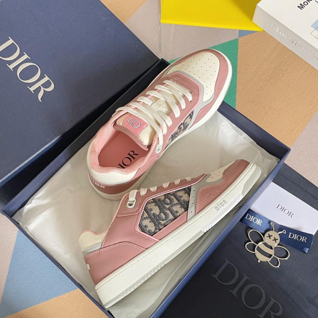Dior B27 Low Top Pink Cream - vstockx