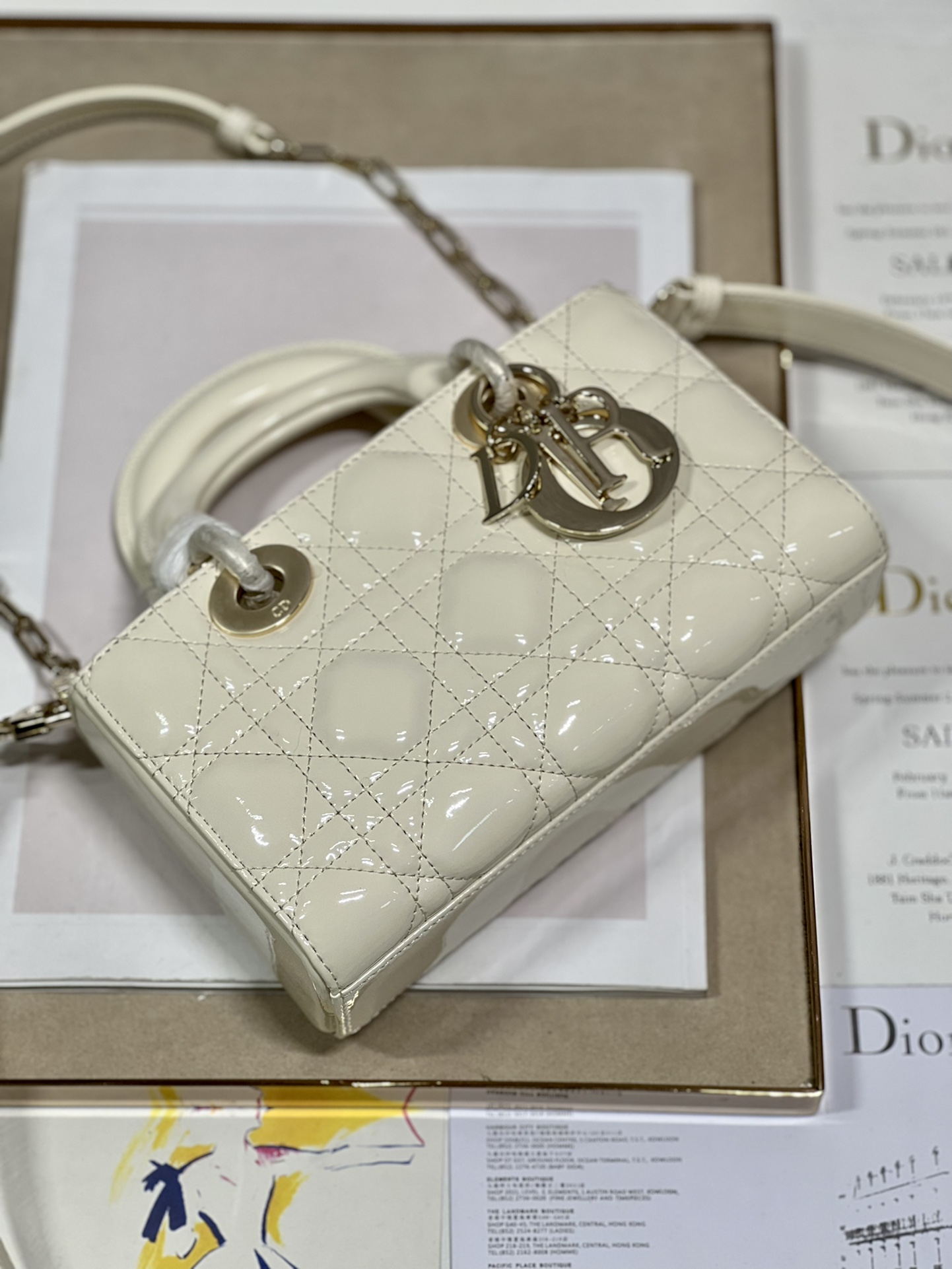 Handbag Dior 0540 size 22.5  6  11.5 cm - vstockx