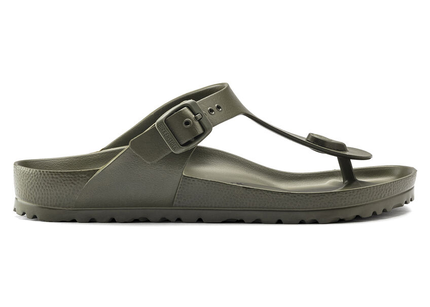 Birkenstock Gizeh Essentials Eva Khaki - vstockx