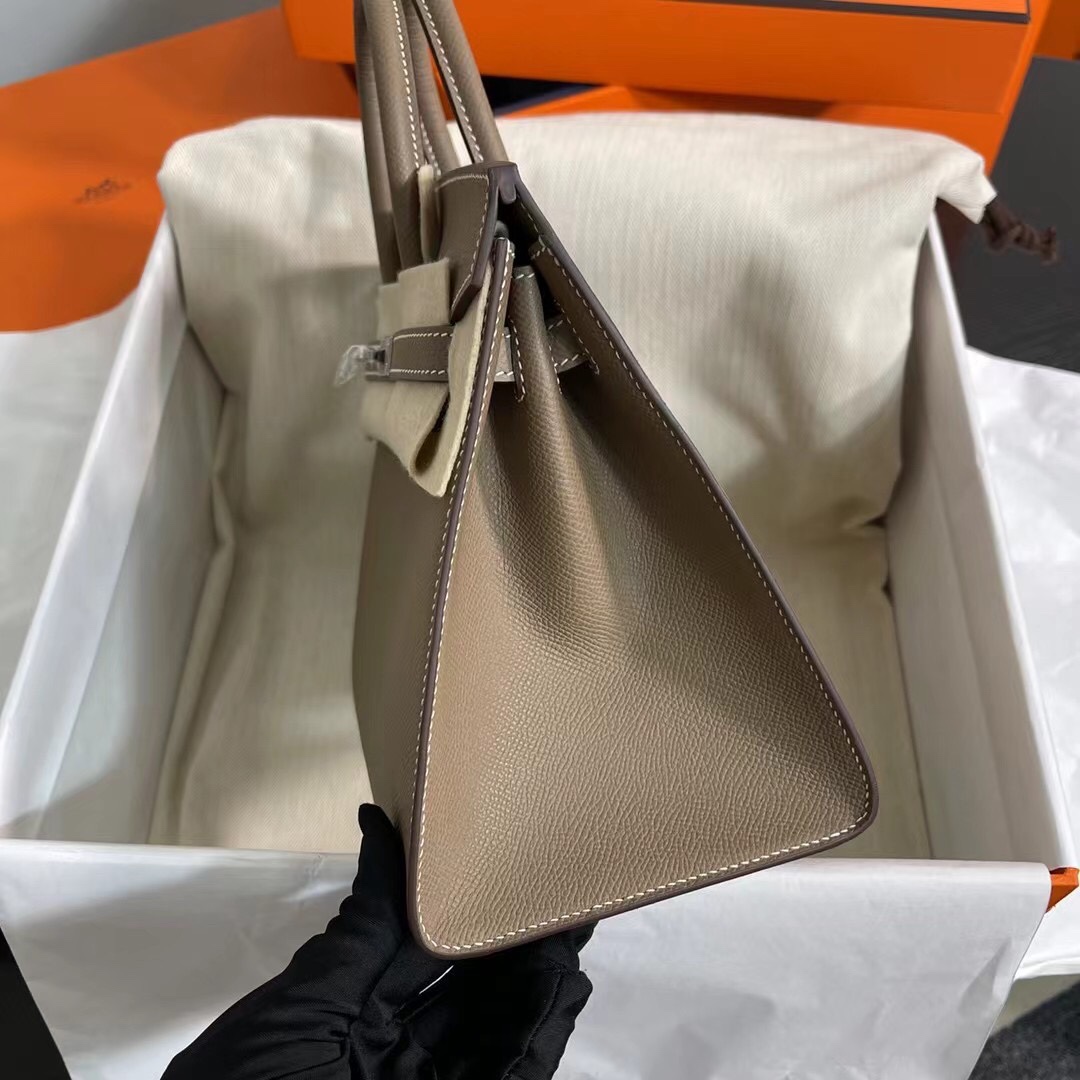 Handbags Hermes Birkin Sllier size:25 cm - vstockx