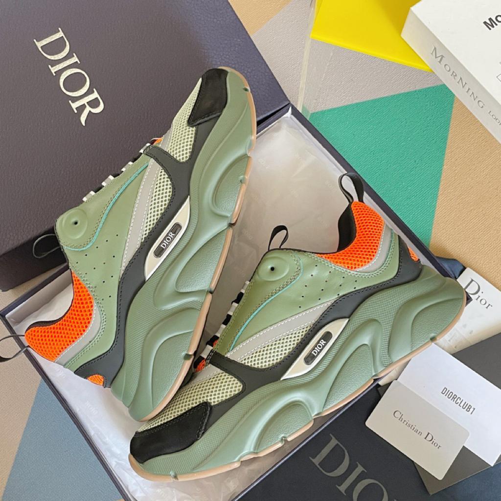 Dior B22 Orange Olive Black - vstockx