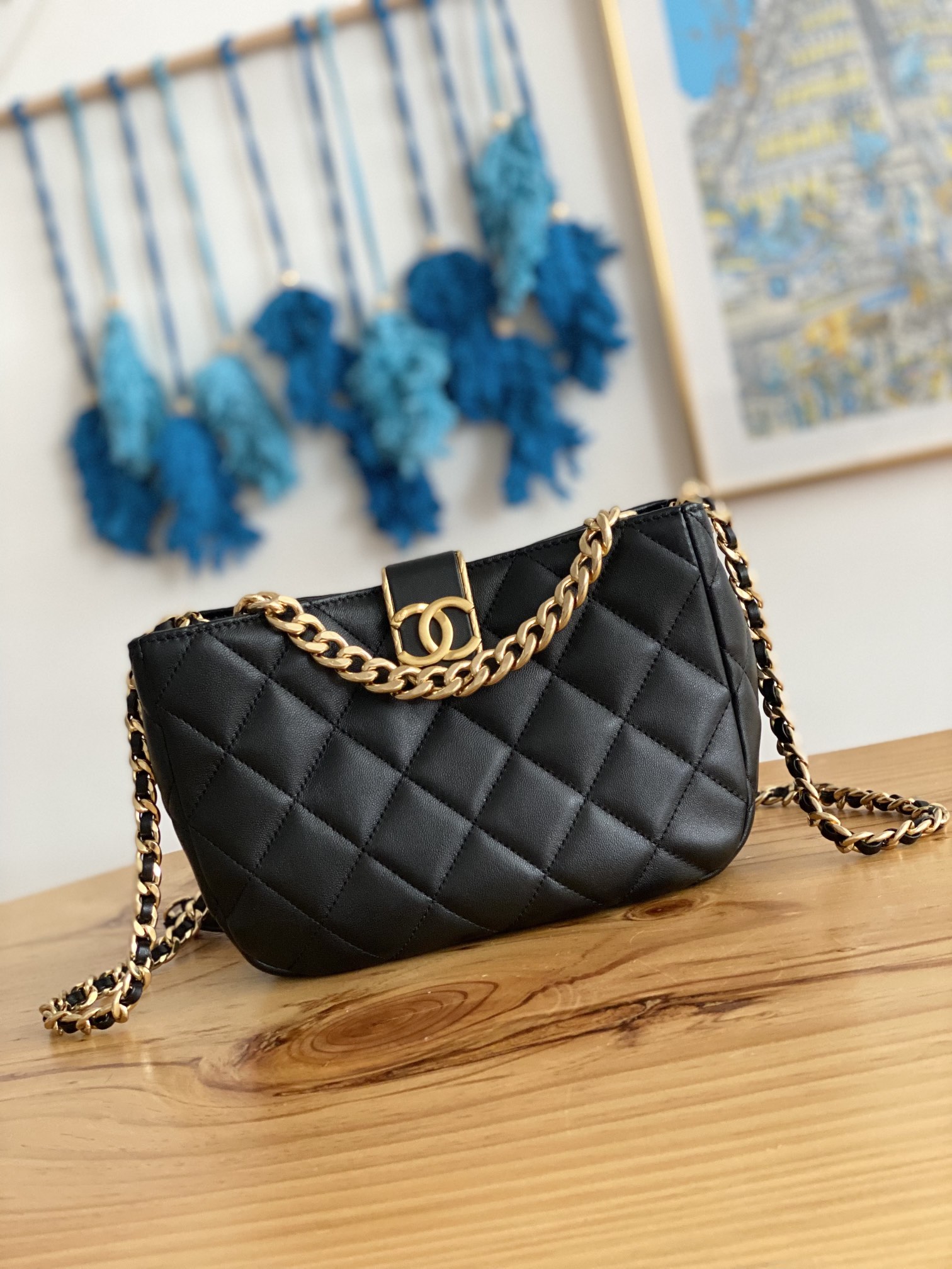 Handbag Chanel 3476 size 17*23*7* cm - vstockx