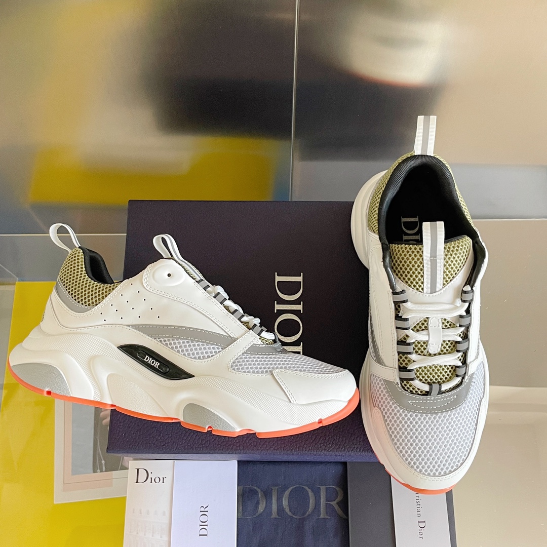 Dior B22 White Khaki - vstockx