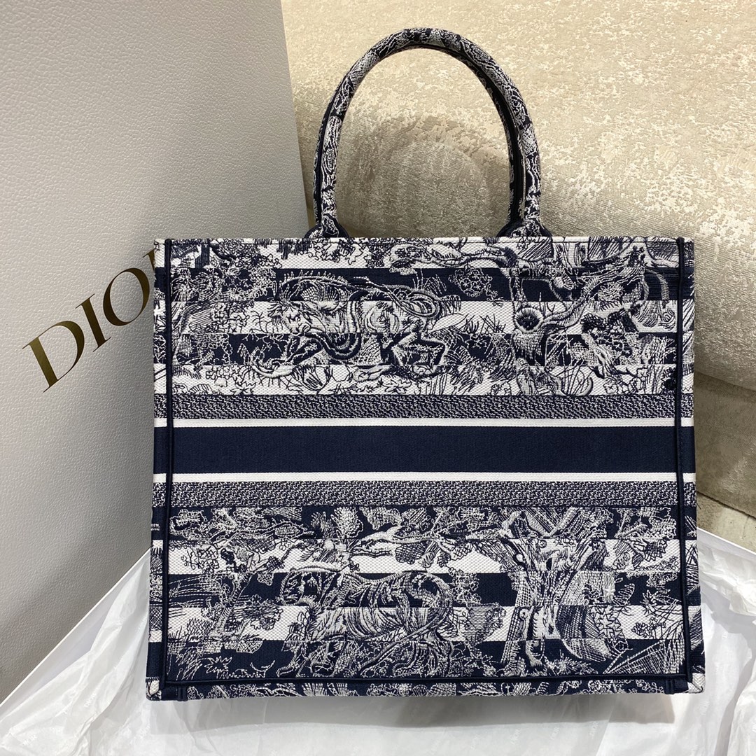 Handbags Dior Book Tote 8001 size:42*18-35 cm - vstockx