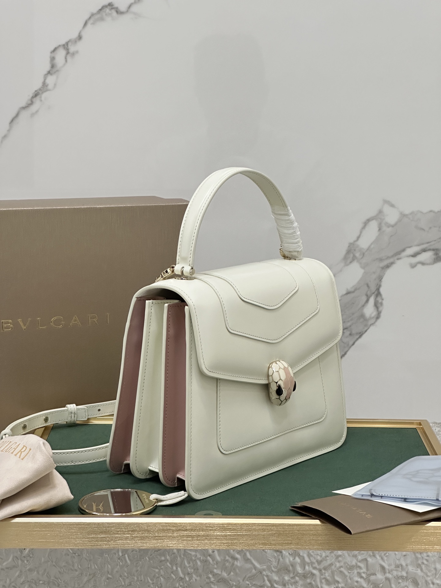 Handbags Bvlgari 289835 size:22.5*18.5*11 cm - vstockx